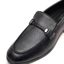 NICO NERINI Men Textured Loafers image 4