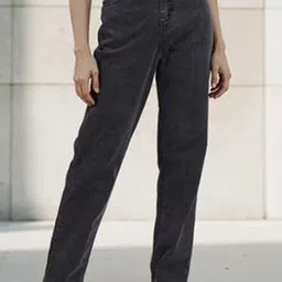 RIVI Women Comfort Boyfriend Fit High-Rise Stretchable Jeans-picture-31