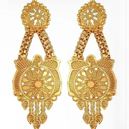 VIVASTRI Women Gold-Plated Alloy Earrings-picture-14