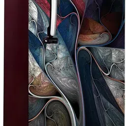 creative print solution 124.46 cm Fridge Sticker Self Adhesive Sticker-picture-10