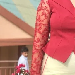 mohdirfan Casual Regular Sleeves Solid Women Maroon Top image 3