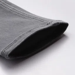 Flying Machine Women Grey Betty Boyfriend Mid-Rise Clean Look Stretchable Cropped Jeans image 5