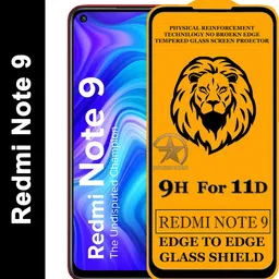 SEVEN7STAR Edge To Edge Tempered Glass for Mi Redmi Note 9-picture-28