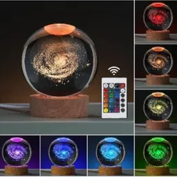 abc Galaxy night light cystral Table Lamp image 4