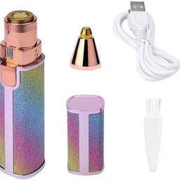 WunderVoX Eyebrow Trimmer Hair Shaver Lipstick Brows Pen Eye Brow Epilator-X129 Grooming Kit 45 minRuntime 1 Length Settings-picture-25