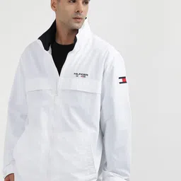 Tommy Hilfiger Mock Collar Windcheater Sporty Jacket image 3