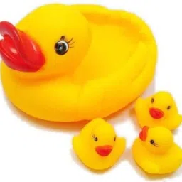 disha enterprises Mother Duck With Three Kids Bath Toy image 2