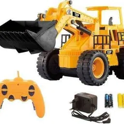 rtw collections Full Functional Remote Control Rechargeable Construction JCB Truck (Yellow)-picture-27