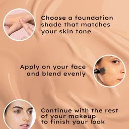 FACES CANADA 3 In 1 Flawless Matte Foundation - 30ml -  Caramel Natural 023 image 4