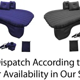 rkpsp Blue Inflatable Car Bed/Two Pillows/Air Pump/Repair Kit For Accord New Car Inflatable Bed Car Inflatable Bed image 2