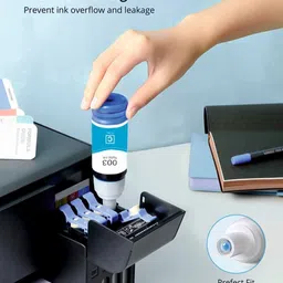 HRK AAA 003 Ink for Epson EcoTank L3156 Printer Black + Tri Color Combo Pack Ink Cartridge image 4