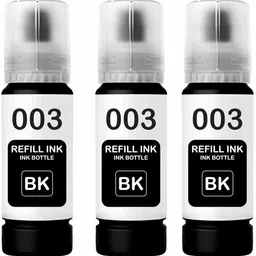 Gedi 003 Black Refill Ink for L3110,L3150,L3250,L3252,L3115,L3116 Printer 3PC Black Ink Bottle-picture-43