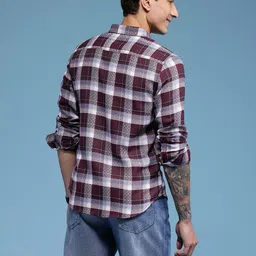 HERE&NOW Checked Casual Shirt image 5