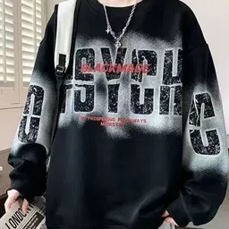 StyleCast x Revolte Typography Printed Round Neck Pullover Sweatshirt-picture-13