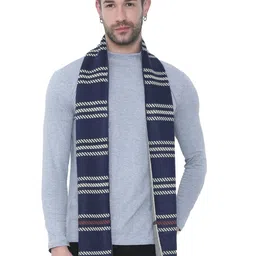 FabSeasons Men Checked Merino Wool Mufflers-picture-10