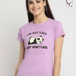 Tromko Women Typography Printed T-shirt-picture-19