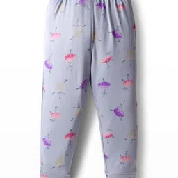 Tiara Girls Printed Round Neck Long Sleeves Top With Trousers image 4