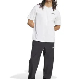 ADIDAS Terrex Regular Fit Essentials Stretch Mid-Rise Slip-on Track Pant image 5