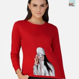 Metronaut Women 2 Printed Bio Finish Applique T-shirt-picture-33