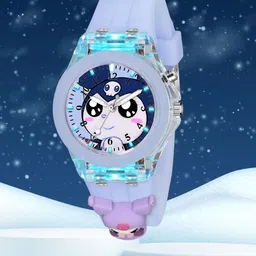 SWADESI STUFF Unisex Kids Dial & Straps Analogue Multi Function Watch MULTI LIGHT ALIEN TEDDY-picture-14