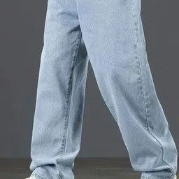 MaverIQ Men Classic Relaxed Fit Mid-Rise Stretchable Jeans image 4