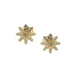 VALANOVA 18K Yellow Gold Certified 0.25Ct Lab Grown Diamond Earrings-image-57