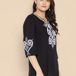 routes by all about you all about you Embroidered Top image 3