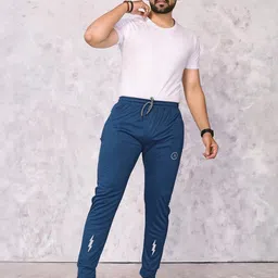 Moda Rapido Men Lycra Casual Track Pant image 4