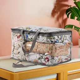 Kuber Industries Transparent & Grey Reusable Multi-Utility Organisers-image-27