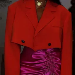 LULU & SKY Long Sleeves Double Breasted Blazers image 2