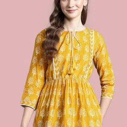 Deewa Women Tie-Up Neck Cotton Top-picture-15