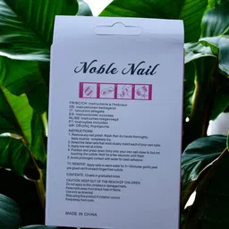 chanderkash Noble Nail Set Of 12 Long-Lasting Everlasting French Stick On Artificial Nails image 3