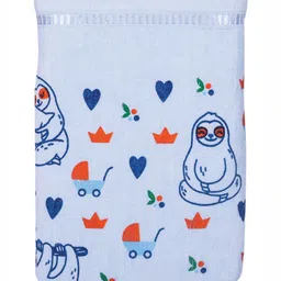 RANGOLI Blue & Red 1 Cotton 450 GSM Bath Towel-image-20