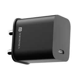portronics Black Type-C Fast Charger-picture-26