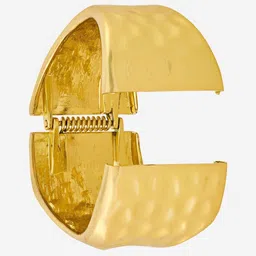 Kushal's Fashion Jewellery Women Gold-Plated Kada Bracelet-picture-36