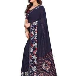 Moda Rapido Solid Beads and Stones Saree image 5