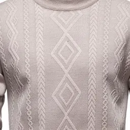 StyleCast x Revolte Cable Knit Round Neck Pullover image 4