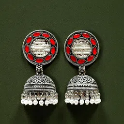ANTICO Circular Jhumkas Earrings-picture-19