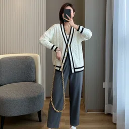 Mast & Harbour Women Cable Knit Cardigan image 1
