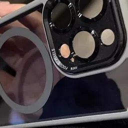 Luxury Kase iPhone 14 Pro Max Magnetic Clear Shockproof Back Case Mobile Accessories image 2