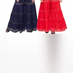 MIXFIT Women Pack of 2 High-Rise Trousers-image-53