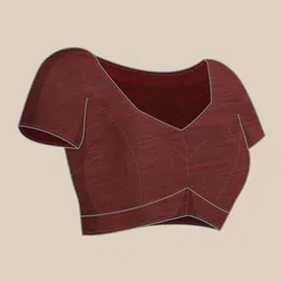 Anouk Rustic Woven Design Zari Banarasi Saree image 2