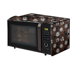 The Furnishing Tree Coffee Brown PVC Microwave Oven Cover-picture-22