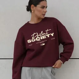 LULU & SKY Women Printed Sweatshirt image 3