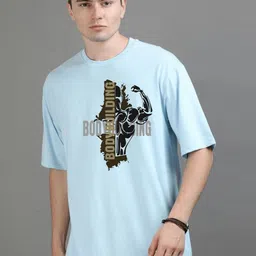 GSPO Men Typography Printed Drop-Shoulder Sleeves T-shirt-picture-49