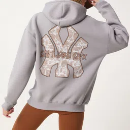 Happiness istanbul Women Graphic Printed Cotton Hooded Sweatshirt-picture-36