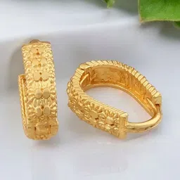 SHREE KRISHNA SHOPPING Gold-Plated Brass Earrings-picture-47