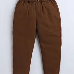 BAATCHEET Boys Pure Cotton Mid-Rise Trousers image 4