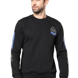 Celio Men Typography Printed Regular Pullover Sweatshirt-picture-4