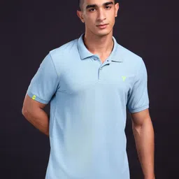 Technosport Men Polo Collar Anti Static Slim Fit T-shirt-picture-30